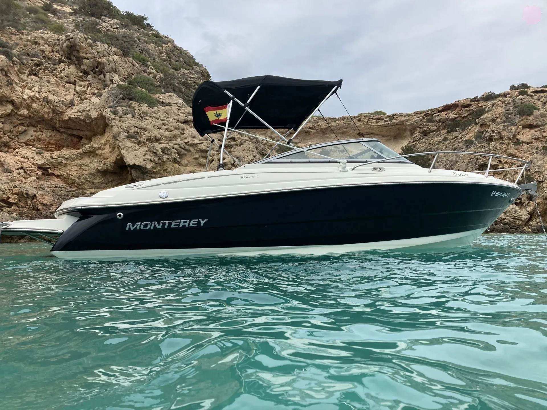 Rent a 7m Motor Boat in Sant Antoni de Portmany