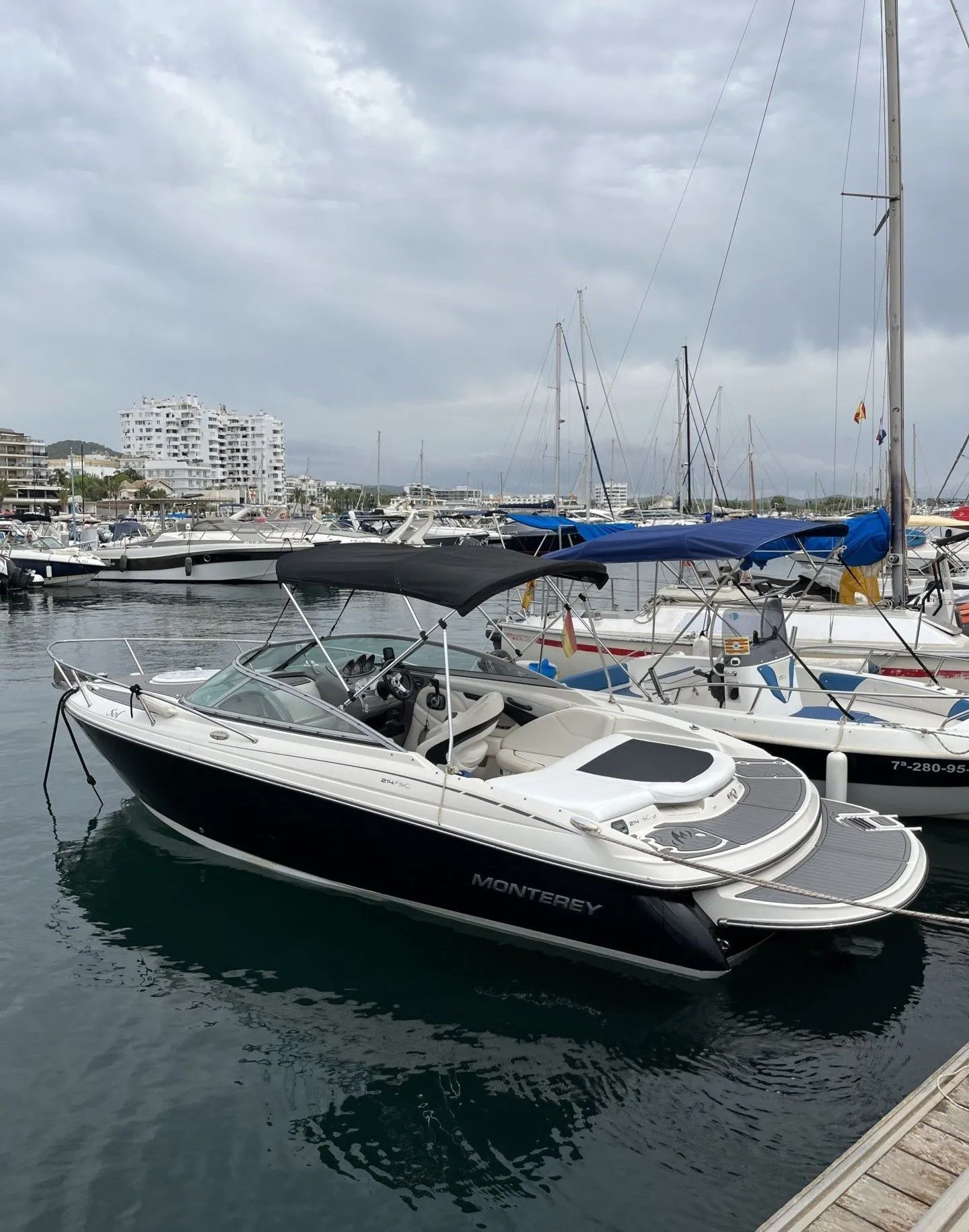 Rent a 7m Motor Boat in Sant Antoni de Portmany