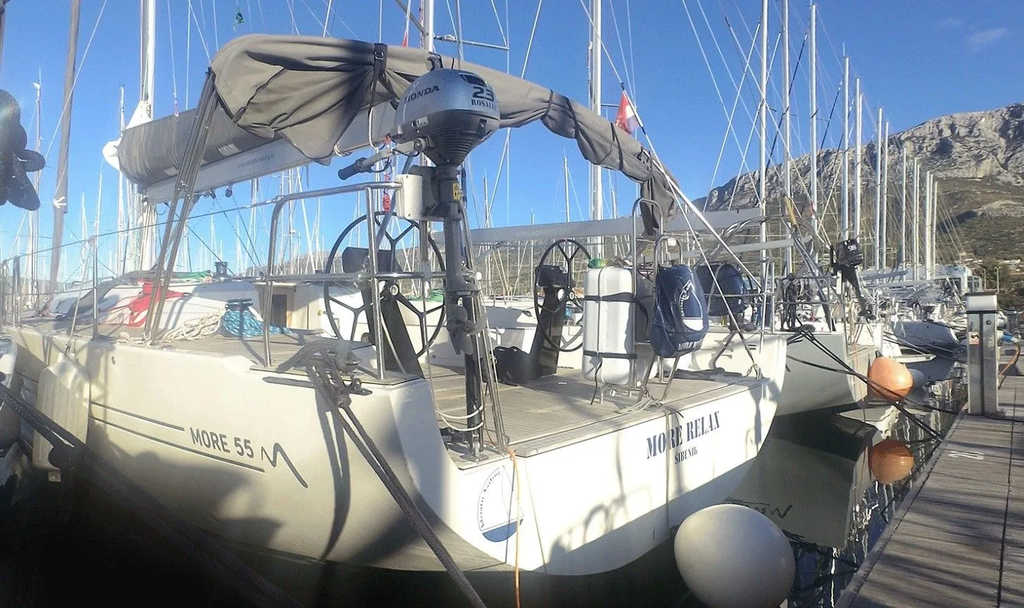 Rent a 16.7m 6 Cabin Sailing Yacht in Kastela