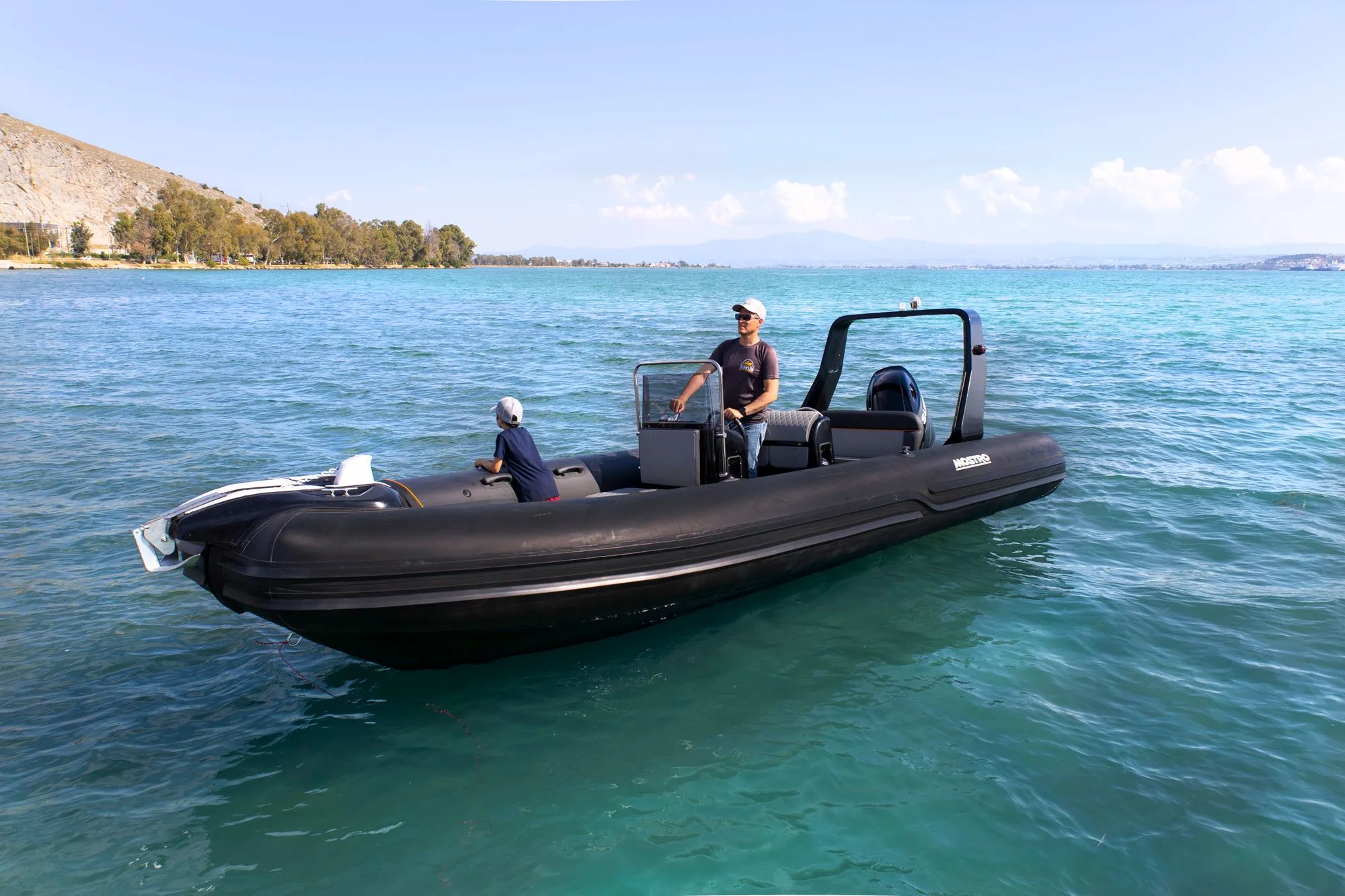 Charter a 6.5m Mostro 621 Motor Boat in Aliki