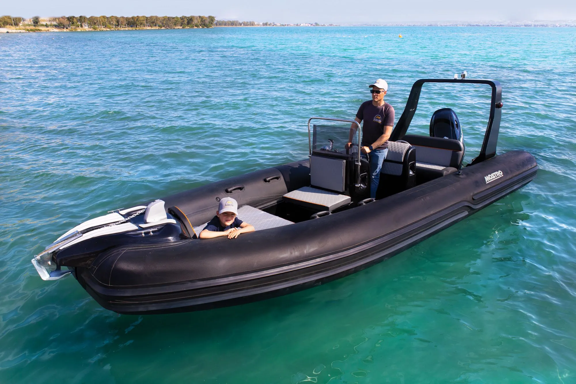 Charter a 6.5m Mostro 621 Motor Boat in Aliki