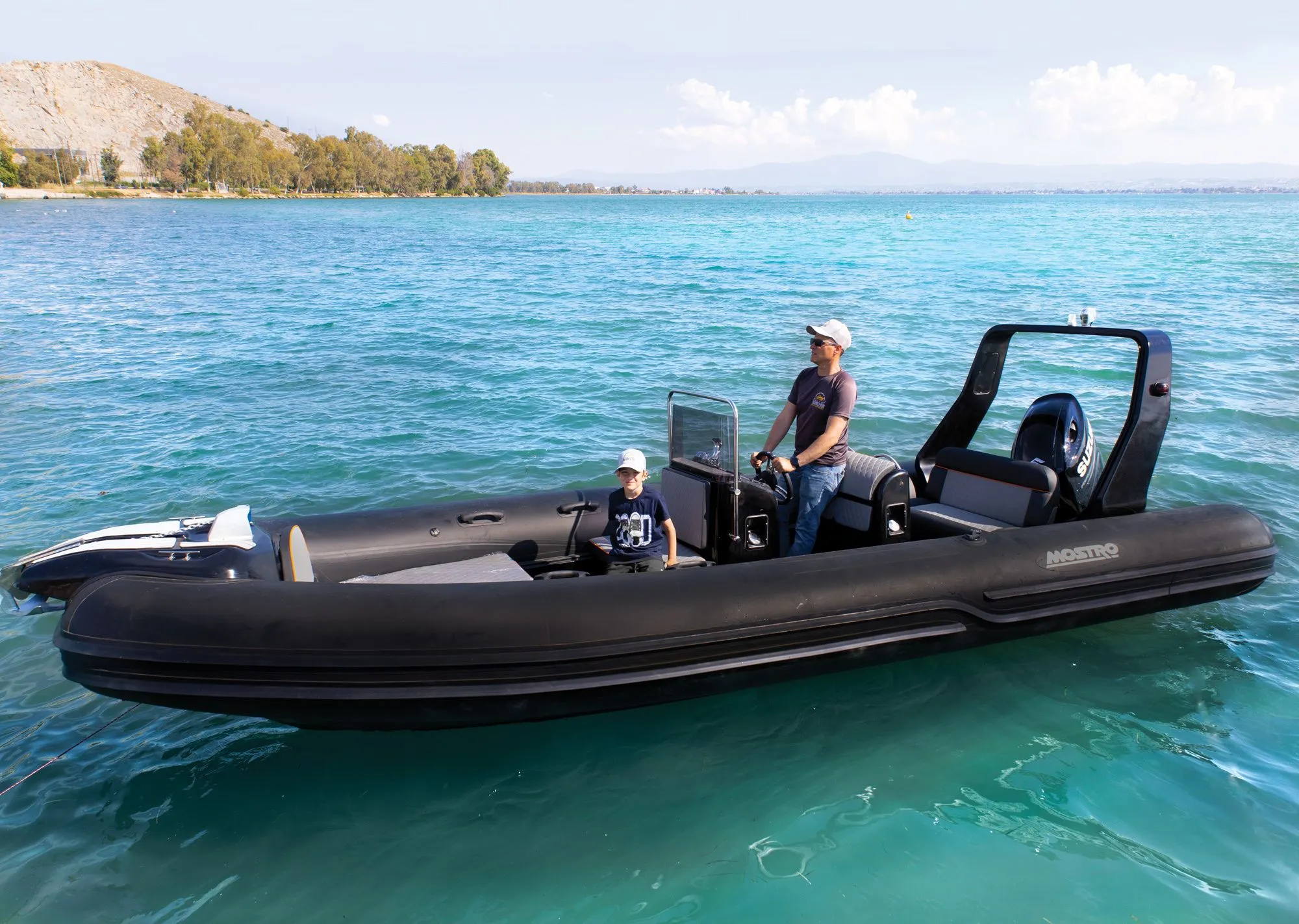 Charter a 6.5m Mostro 621 Motor Boat in Aliki