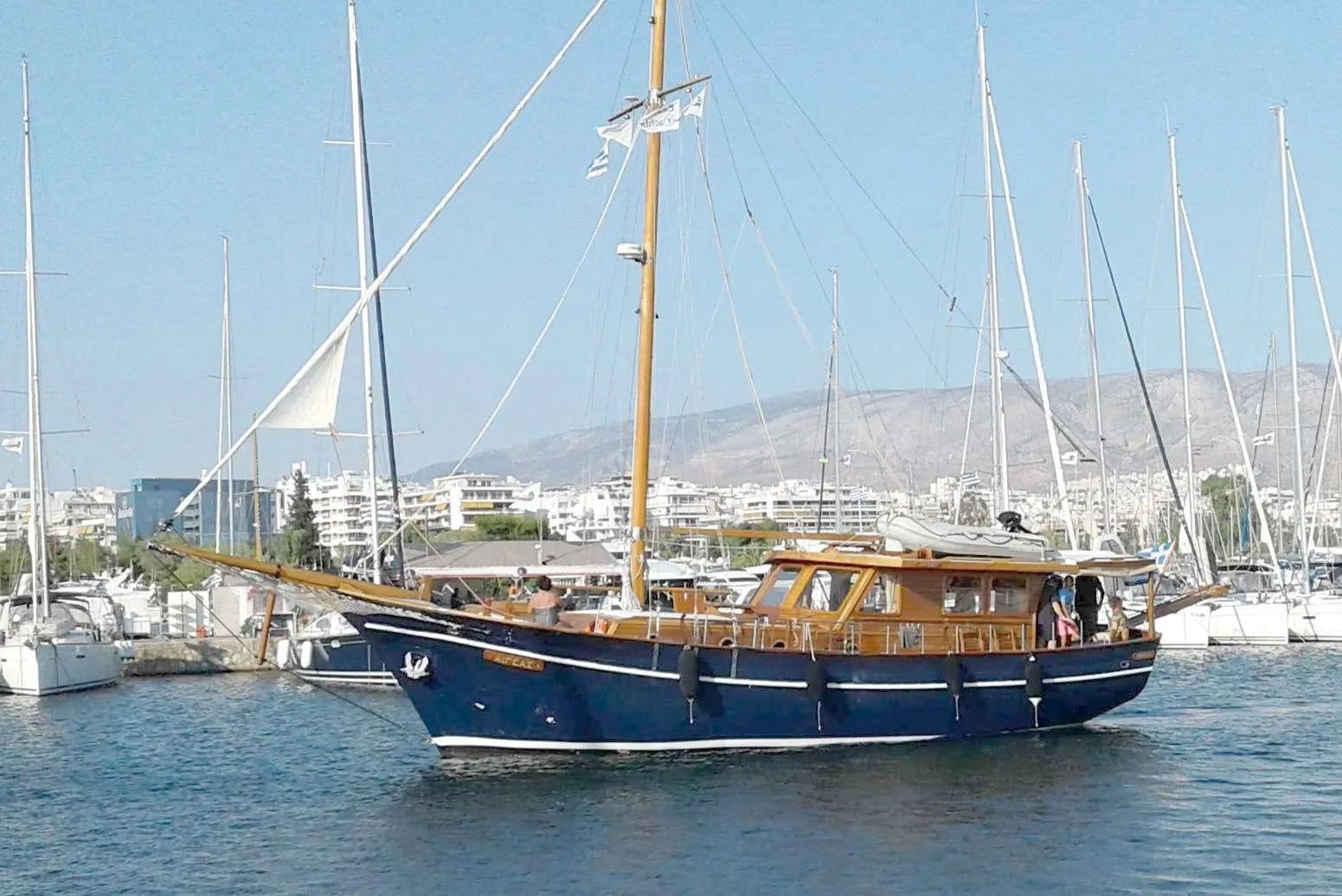 Explore Athens on a 15.24m Rental Boat