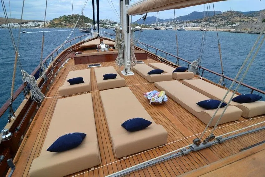 Explore Milazzo on a 23.86m 4 Cabin Gulet Rental