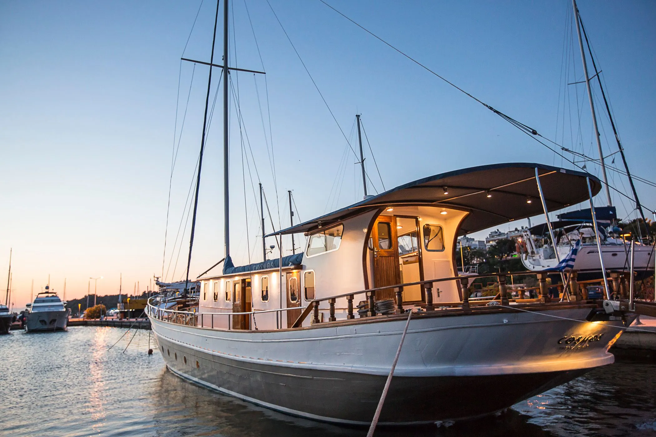 Charter a 24m 4 Cabin Gulet in Athens
