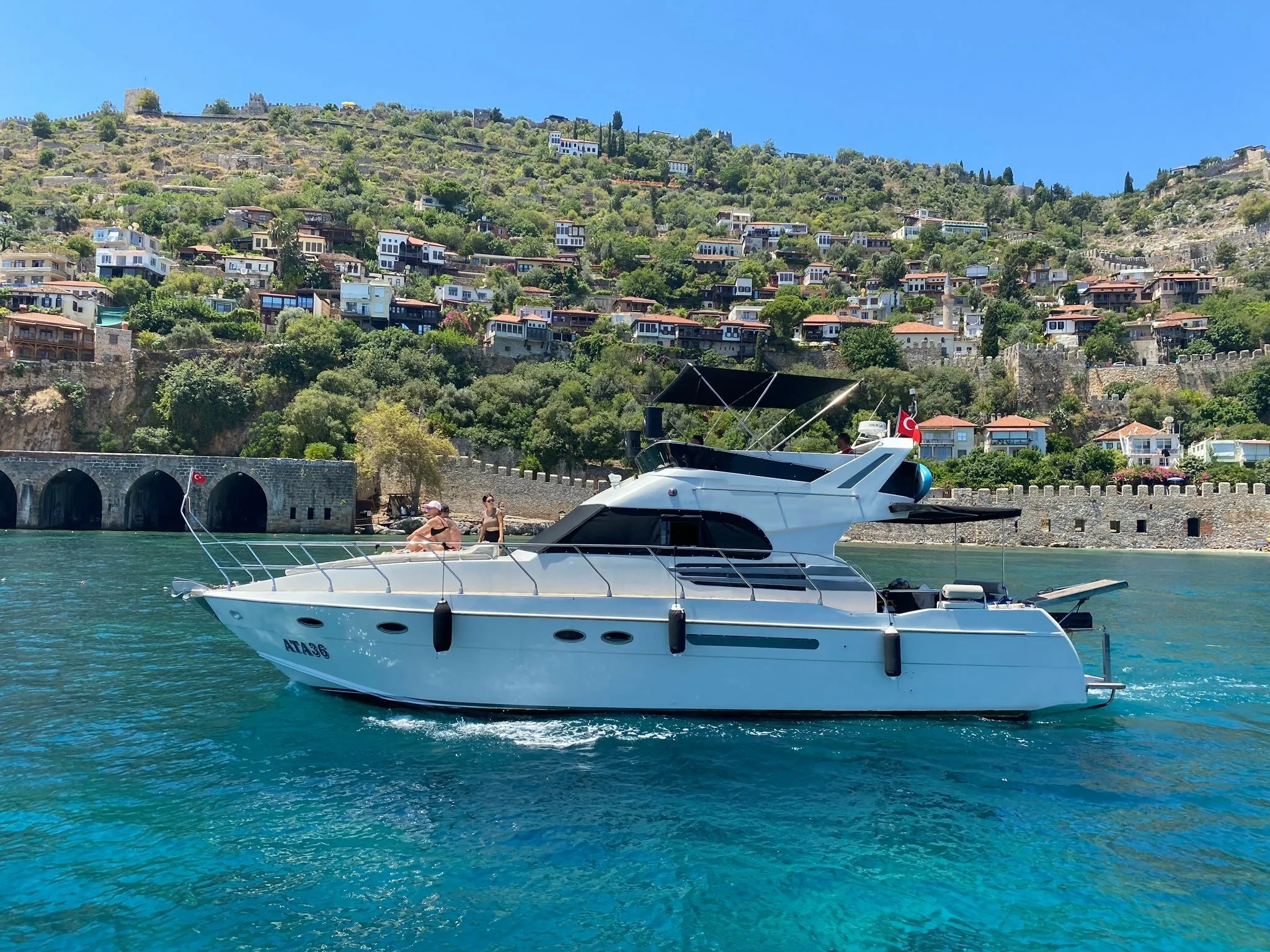 Rent a 14.5m 2 Cabin Motor Yacht in Alanya
