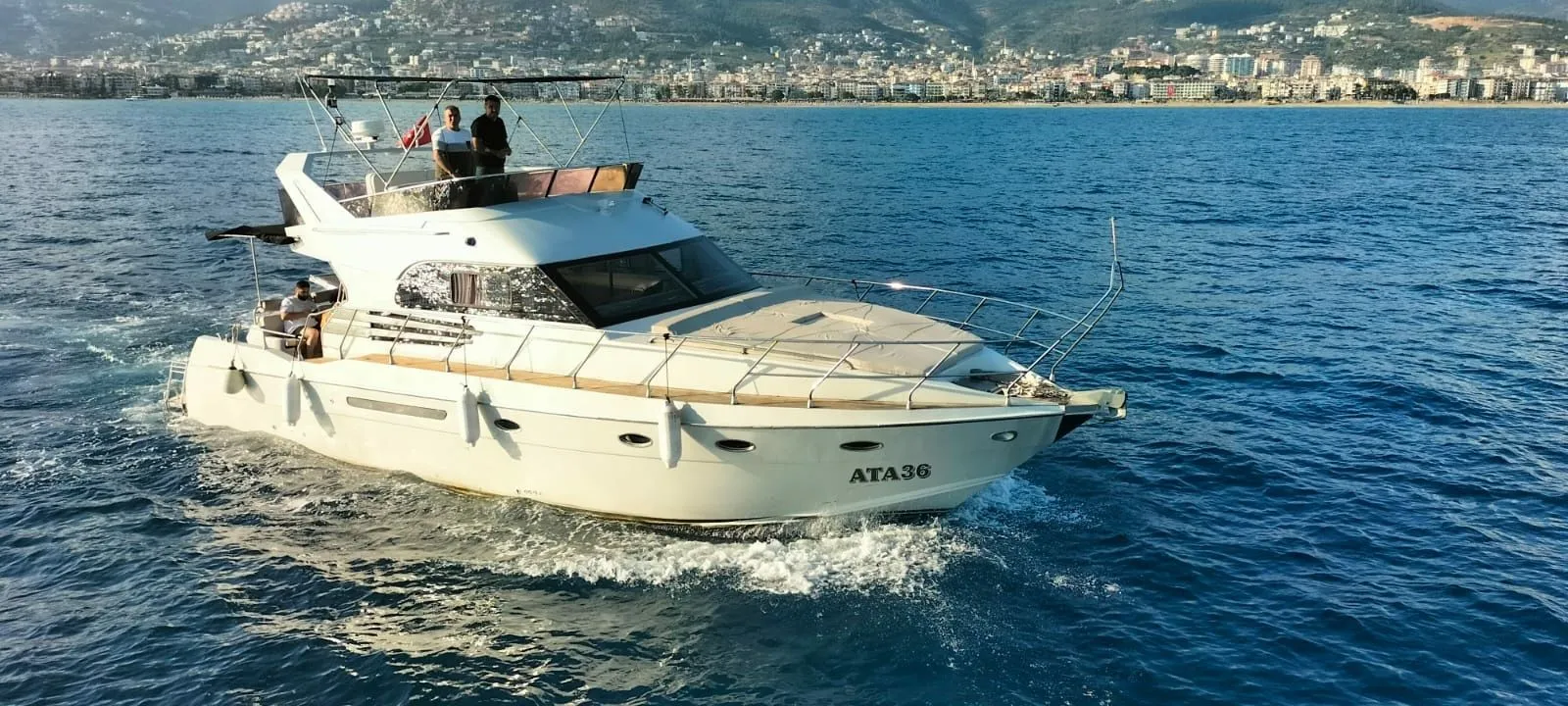 Rent a 14.5m 2 Cabin Motor Yacht in Alanya