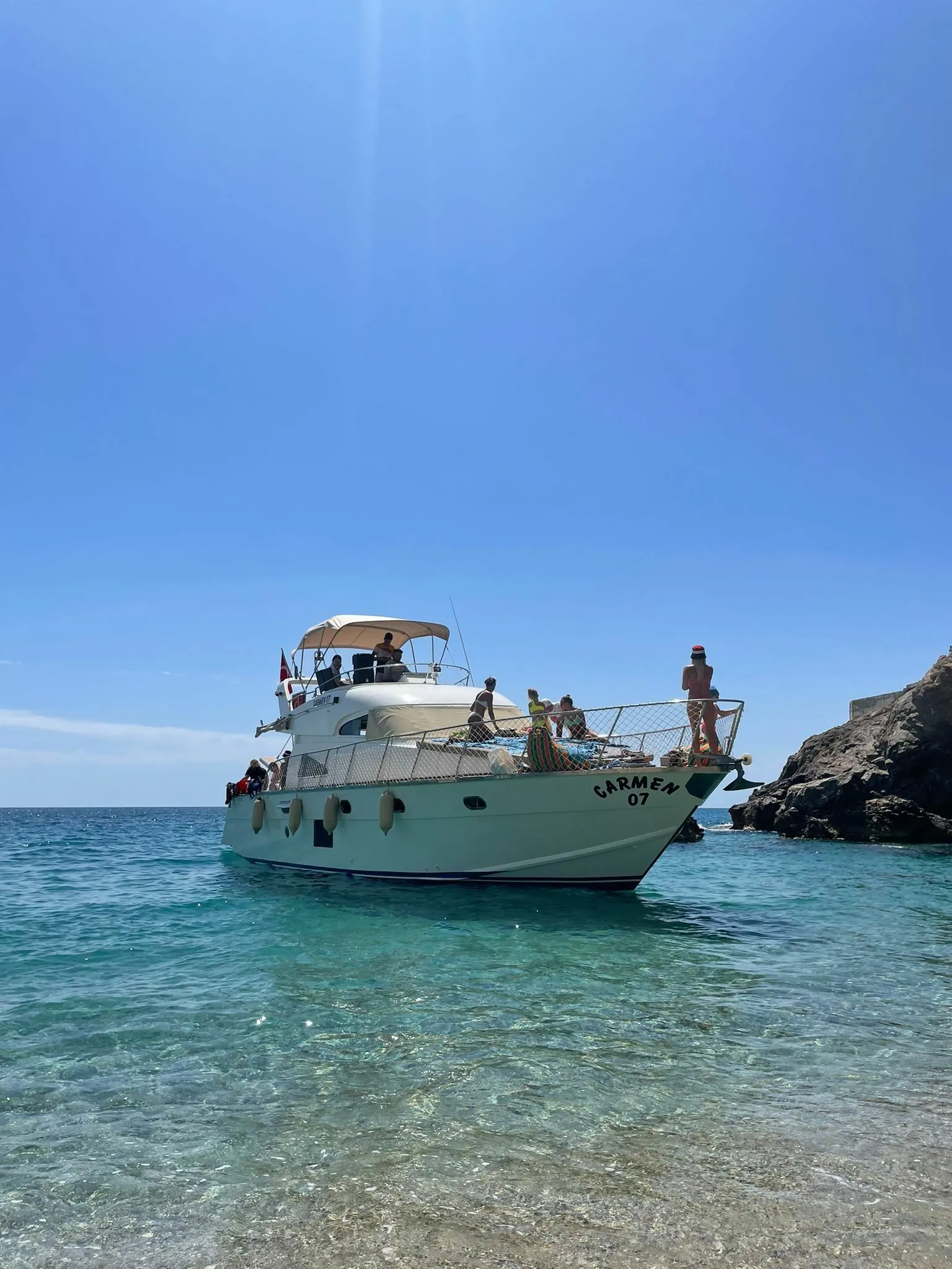 Rent a 16m Boat in Alanya