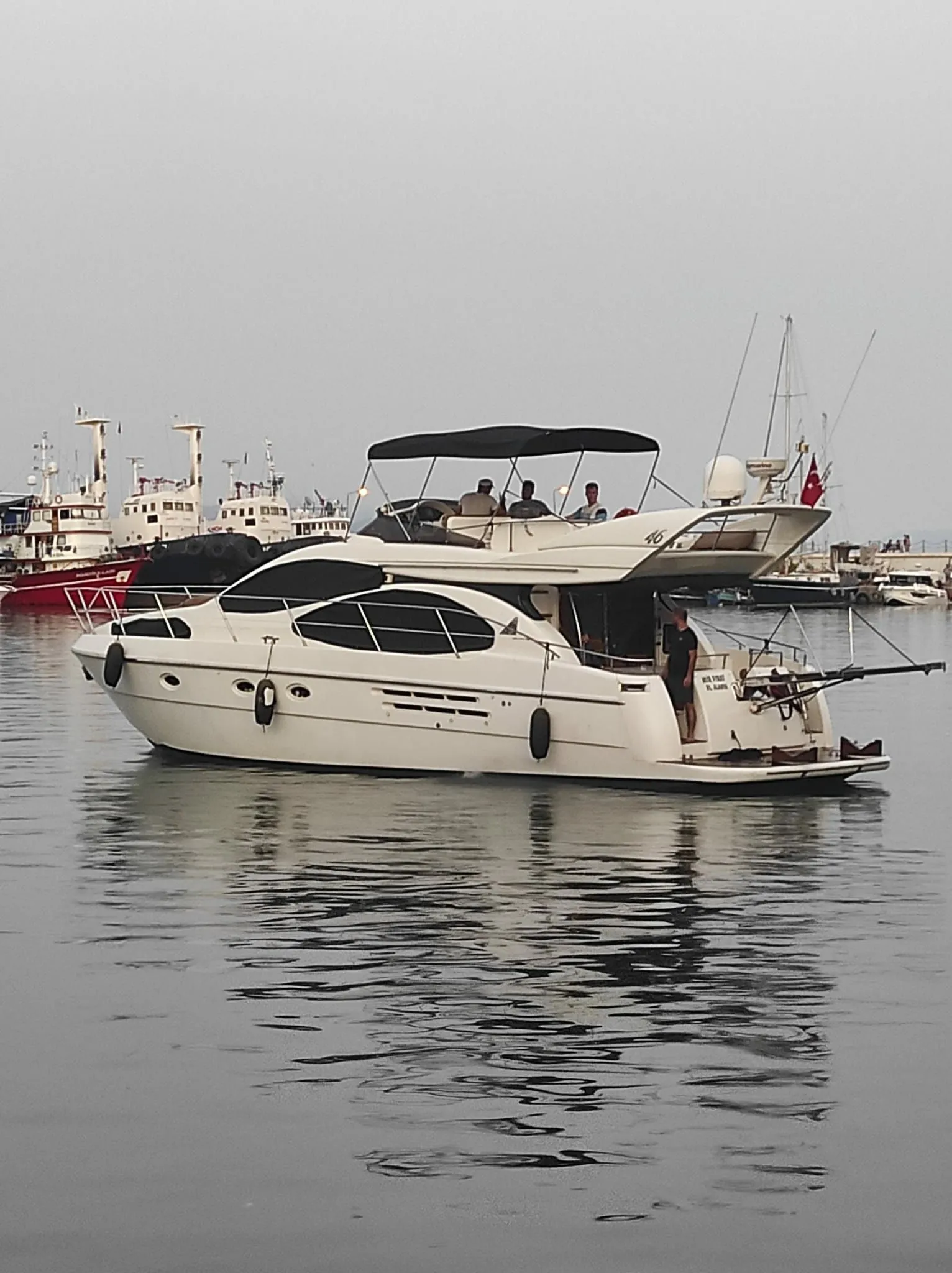 16m Alanya 2 Cabin Motor Yacht Hire