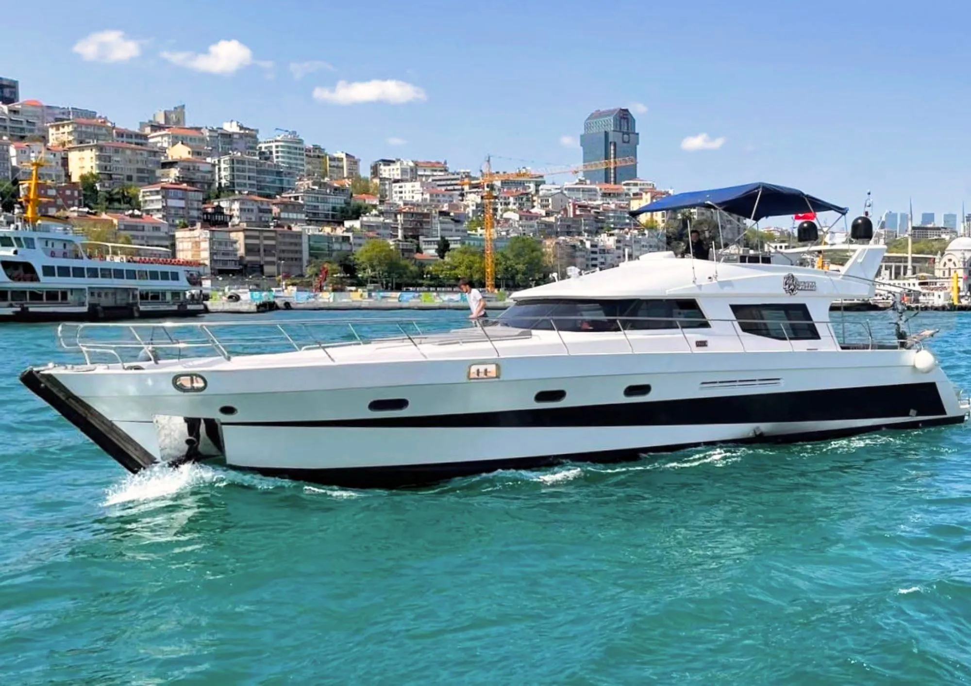 Rent a 19.2m 3 Cabin Motor Yacht in Istanbul