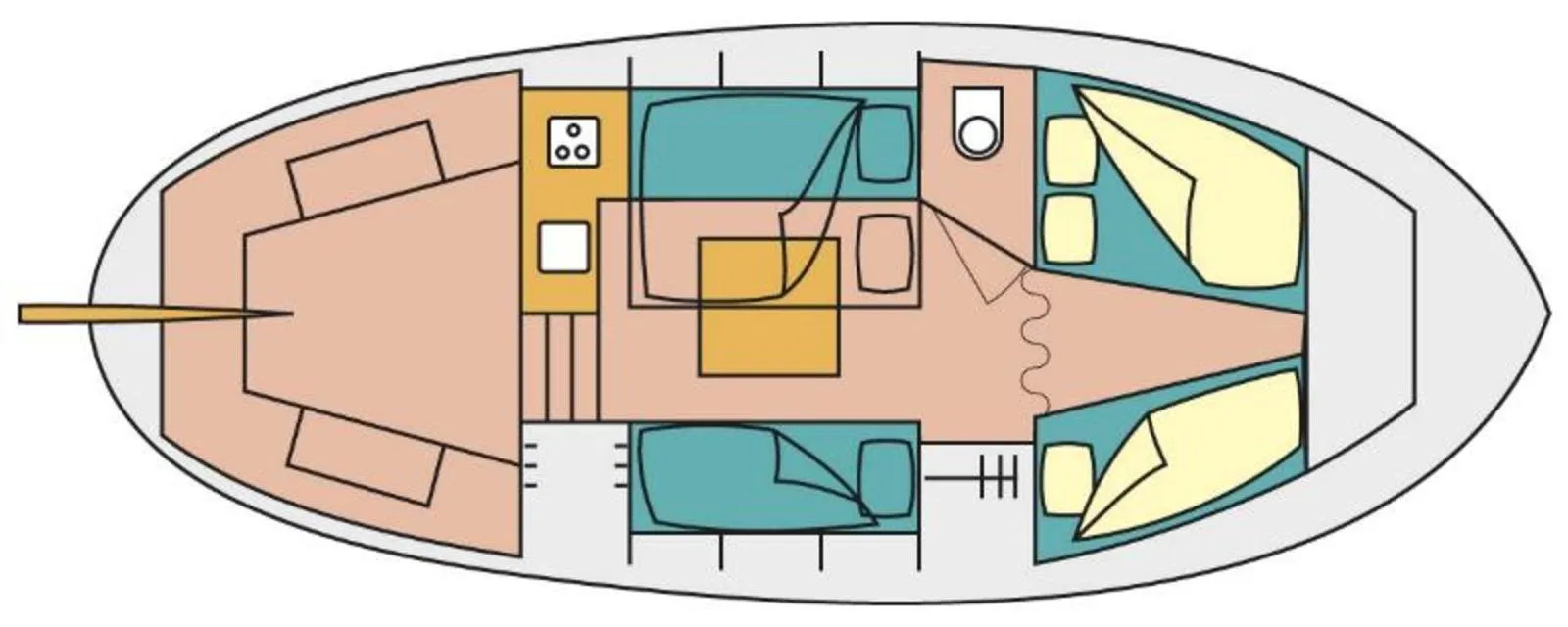 9.1m Heeg House Boat Hire
