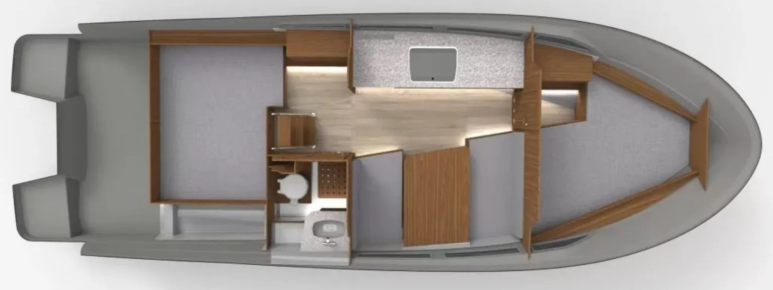 8.7m Rydzewo House Boat Hire