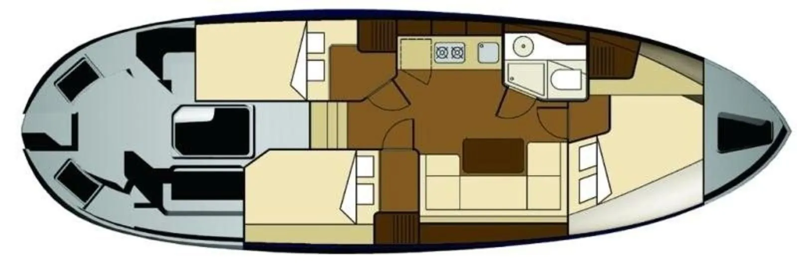 11.5m Węgorzewo Nautiner Yachts 38 Hire