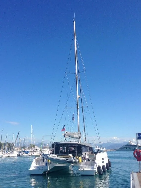 Rent a 12m Catamaran Nautitech 40 in Cannes