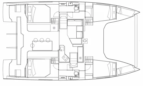 Rent a 12m Catamaran Nautitech 40 in Cannes