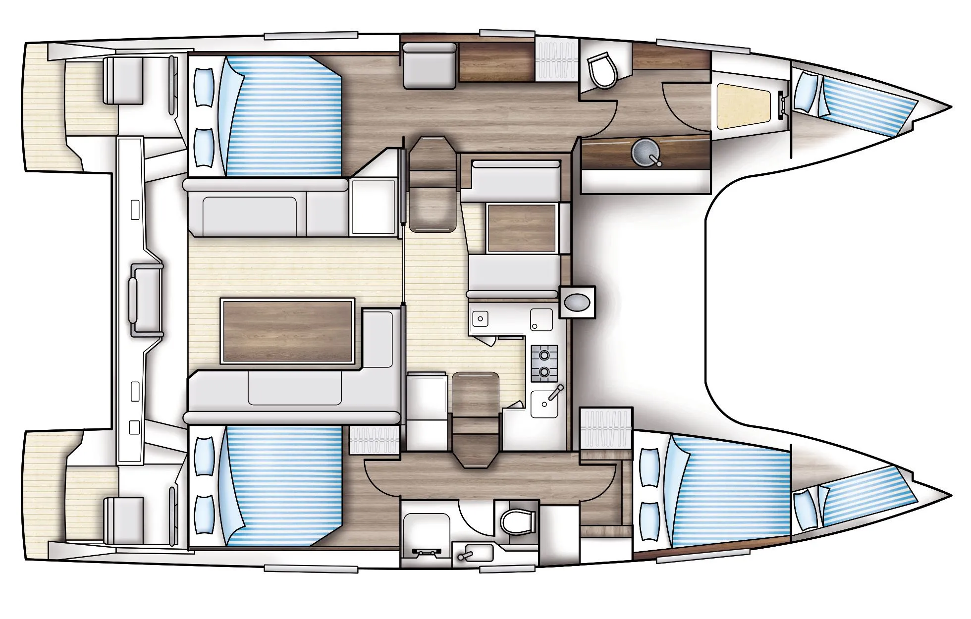 Rent a 11.98m Catamaran in Lisbon