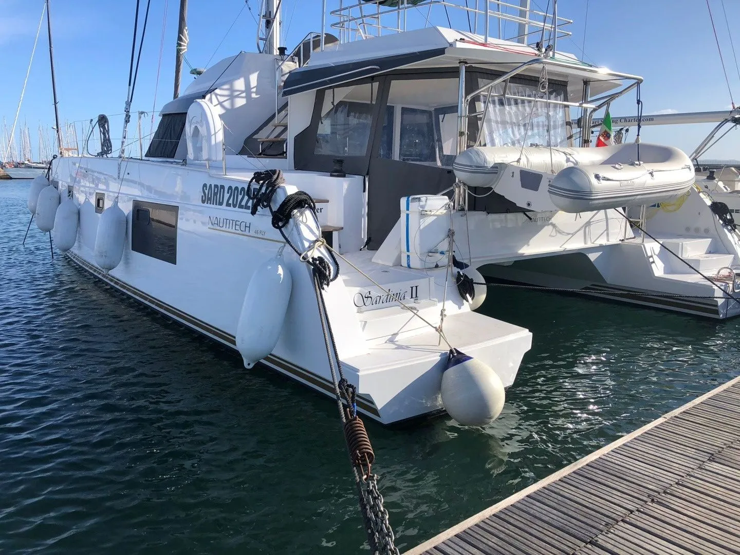 Charter a 13.7m Catamaran Nautitech 46 Fly in Golfo Aranci