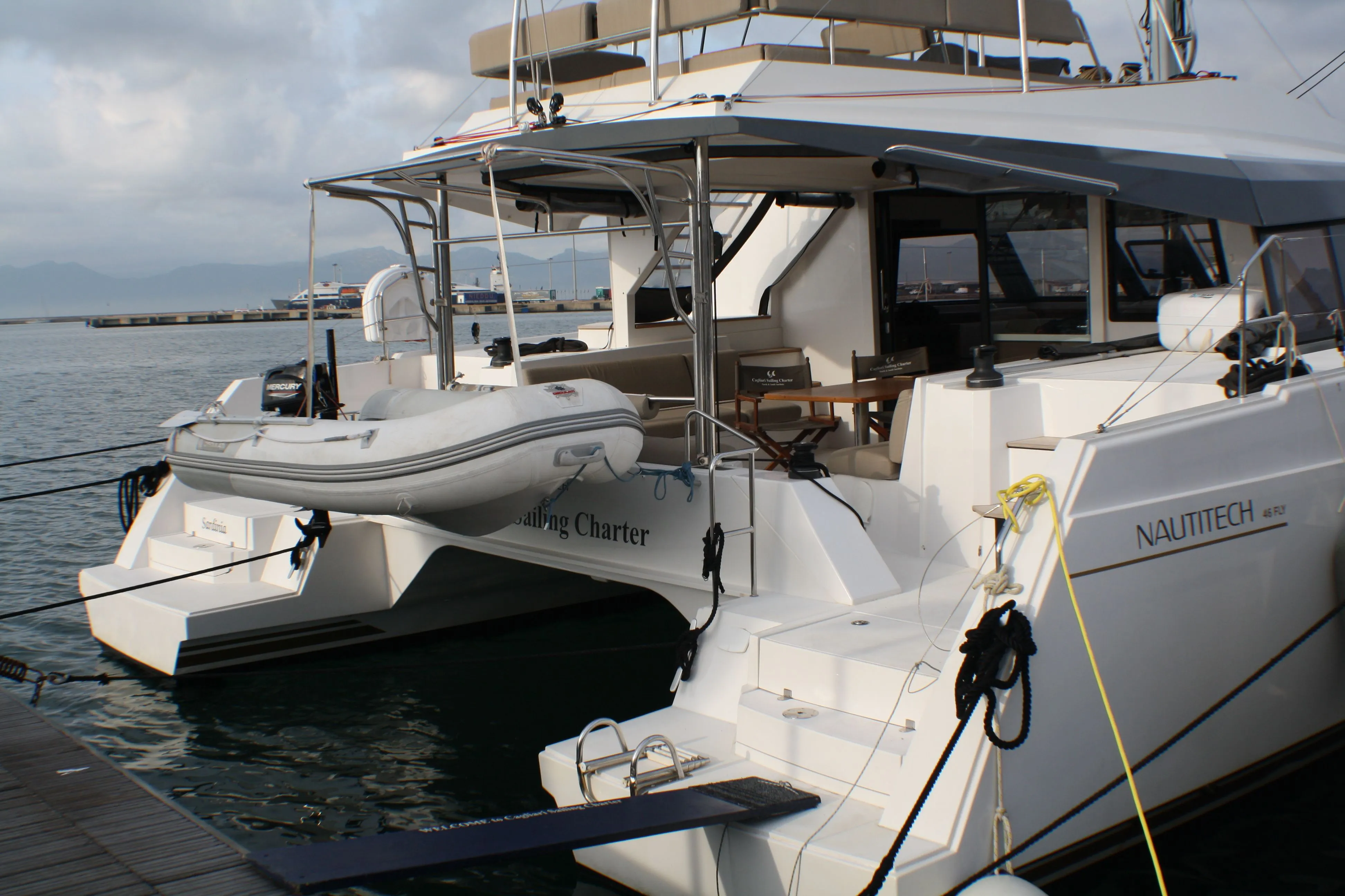 Rent a 13.79m Nautitech 46 Fly Catamaran in Cagliari