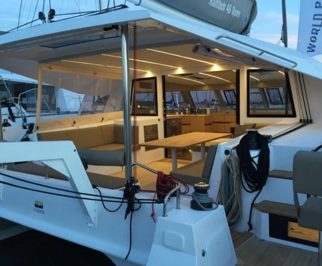 Explore Le Marin on a 13.79m Rental Catamaran Nautitech 46