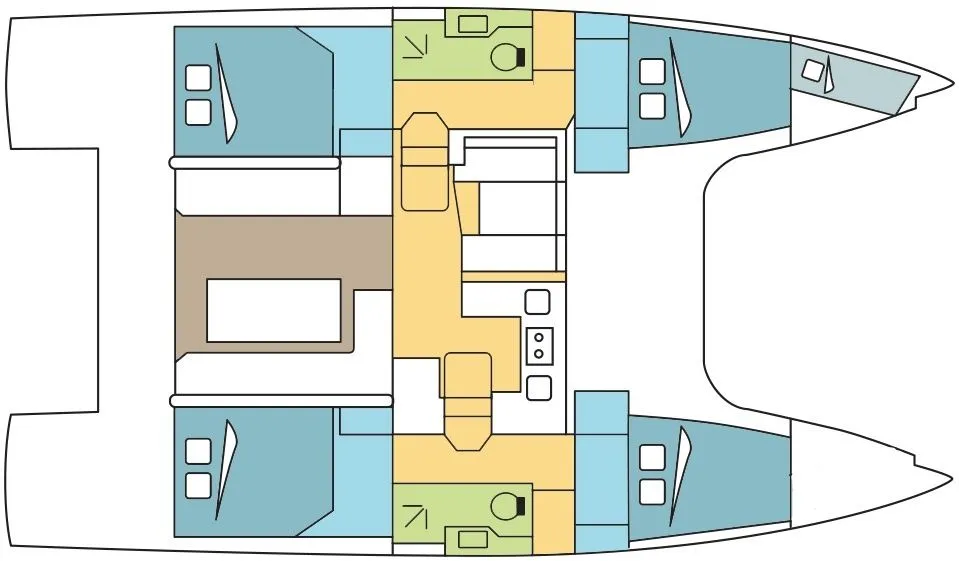 Kribi Mietboot - 2