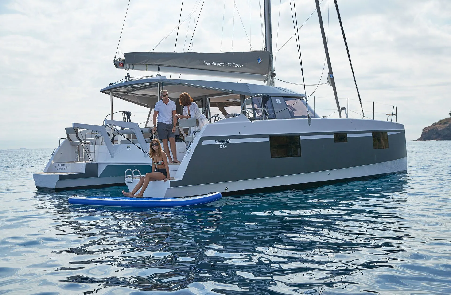 11.98m Toulon Nautitech Open 40 Catamaran Hire