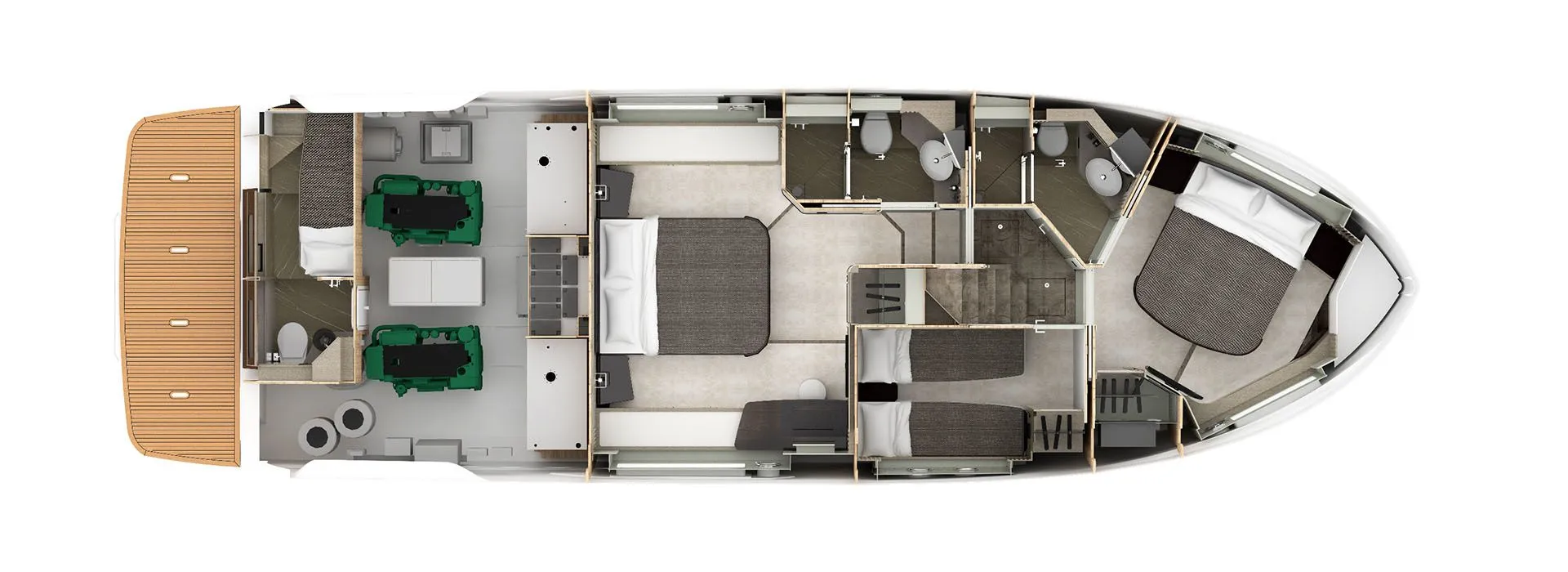 Charter a 15.84m Motor Yacht Navetta 52 in Rogoznica