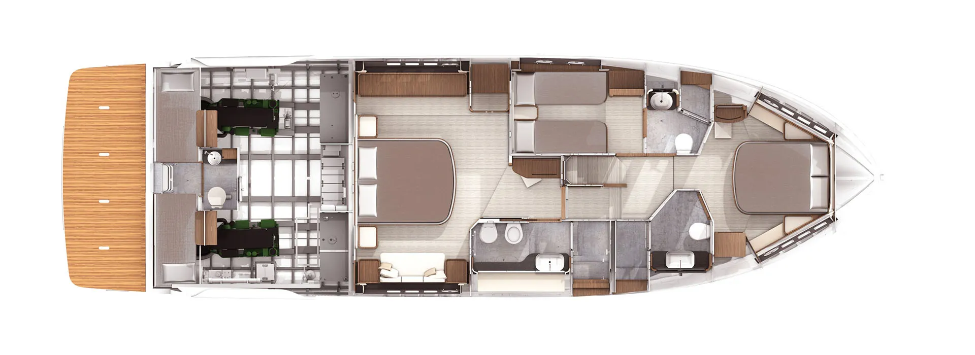 17m Beaulieu-sur-Mer Motor Yacht Navetta 58 Hire