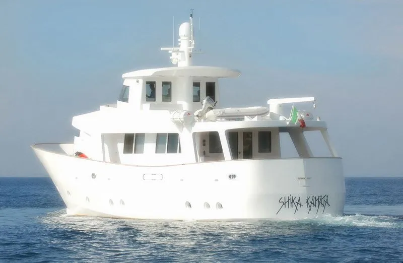 Rent a 25m Navetta 85 Motor Yacht in Portoferraio