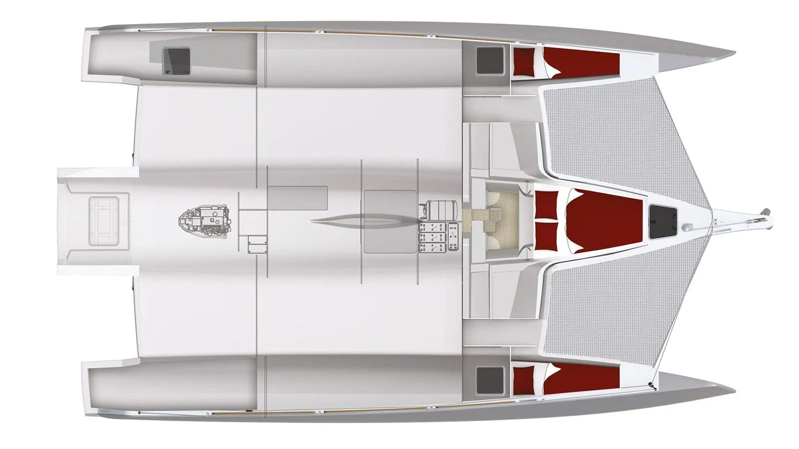 12.9m Le Marin Catamaran Hire