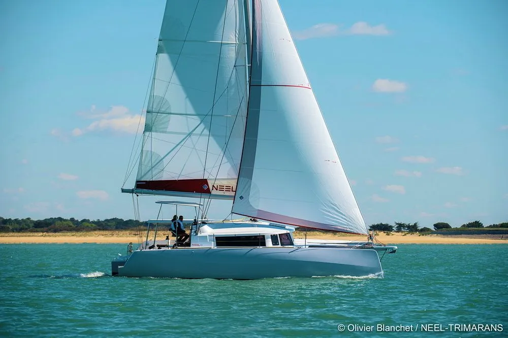 Explore La Trinite-sur-Mer on a 12.9m Rental Catamaran