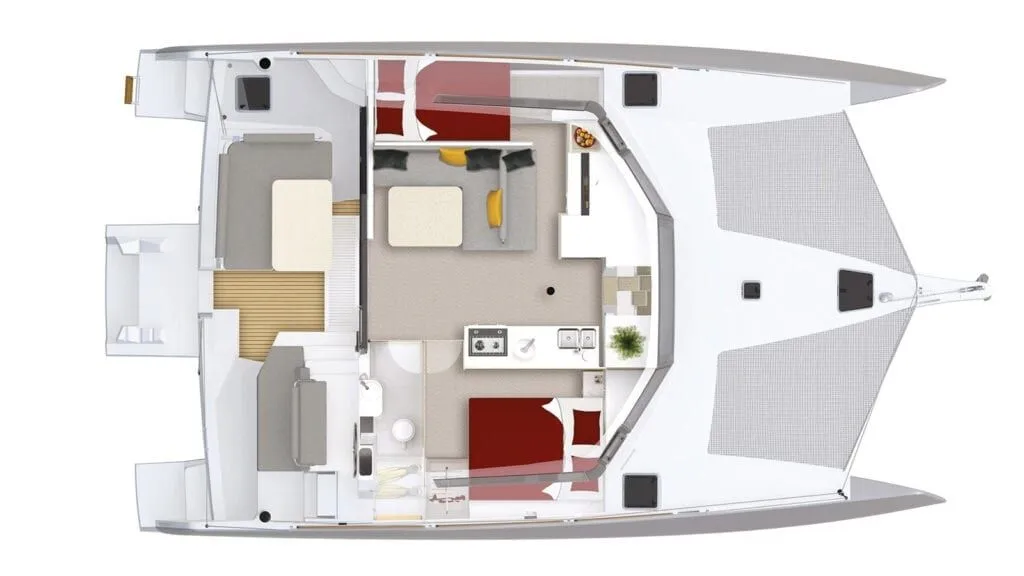 Explore La Trinite-sur-Mer on a 12.9m Rental Catamaran