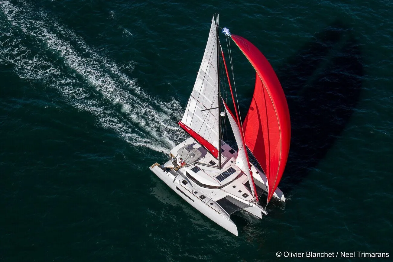 Explore Cogolin on a 14.33m 5 Cabin Catamaran Rental