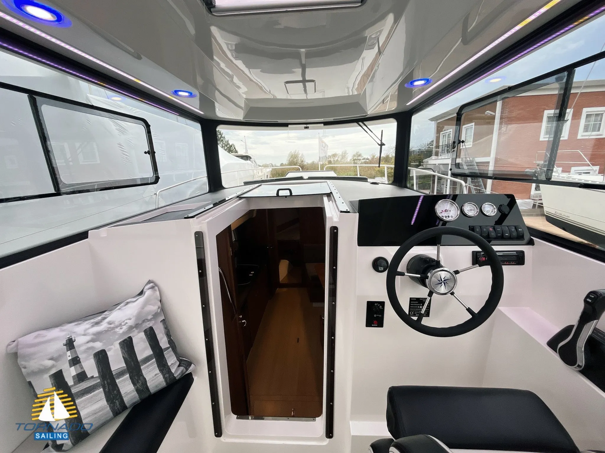 Neon Charter Boat