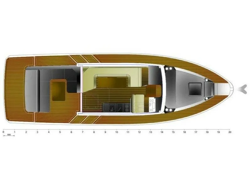 Explore Trogir on a 10.3m Nikhen Aquasun 34 Motor Yacht Rental