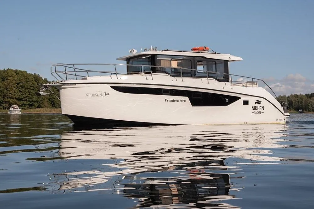 Rent a 10.3m Nikhen Aquasun 34 in Węgorzewo