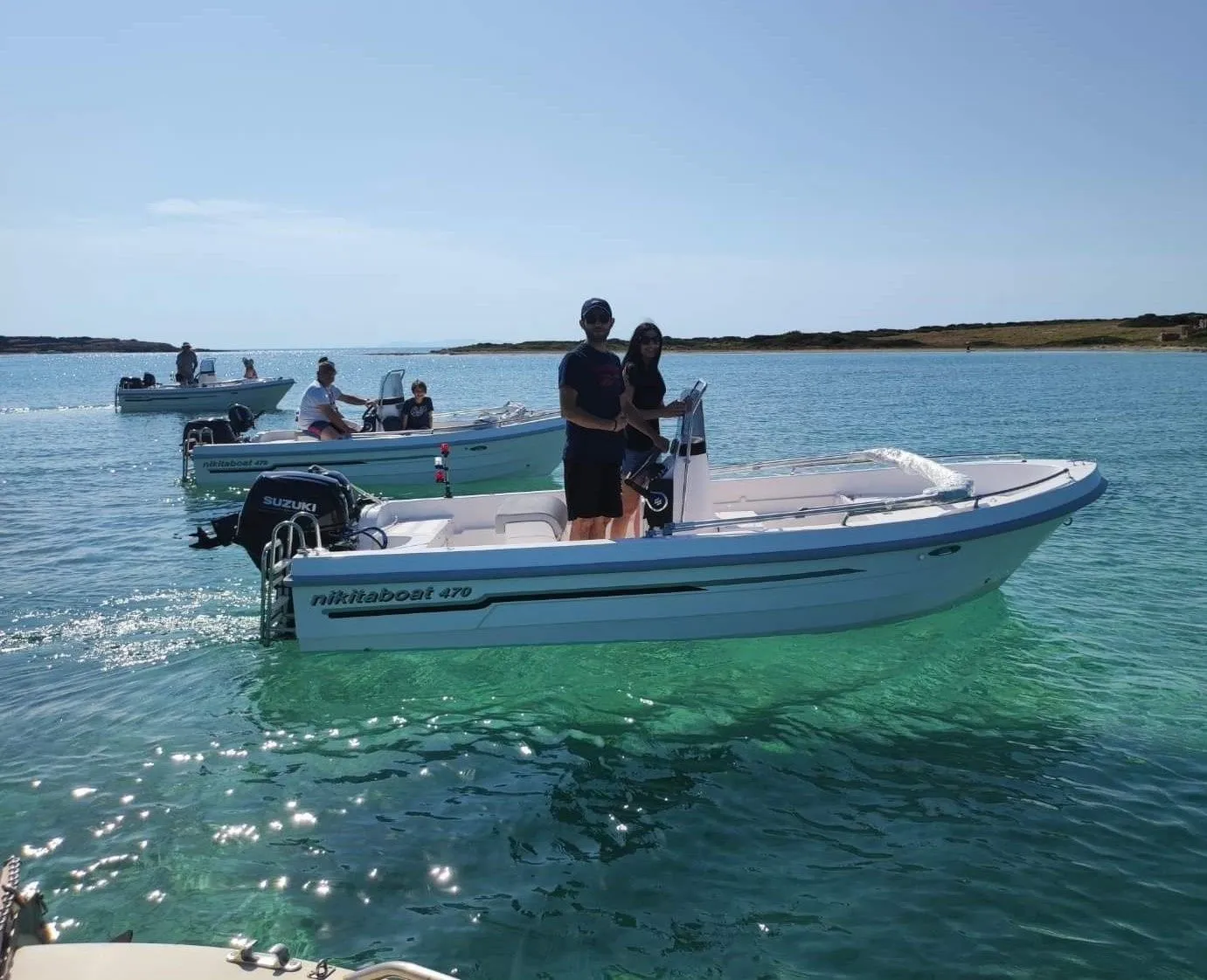 Rent a 4.7m Nikita 470 Motor Boat in Aliki