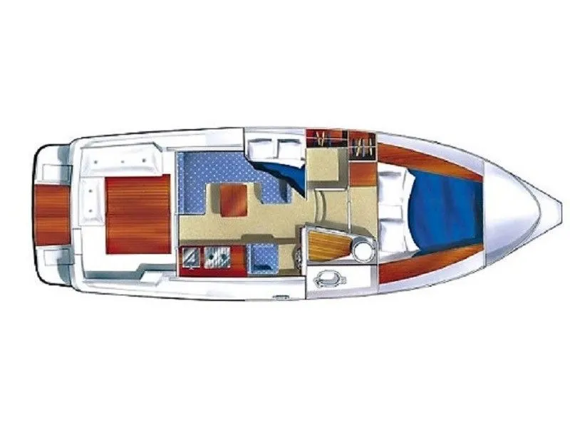 Rent a 9.7m 2 Cabin Motor Yacht in Athens