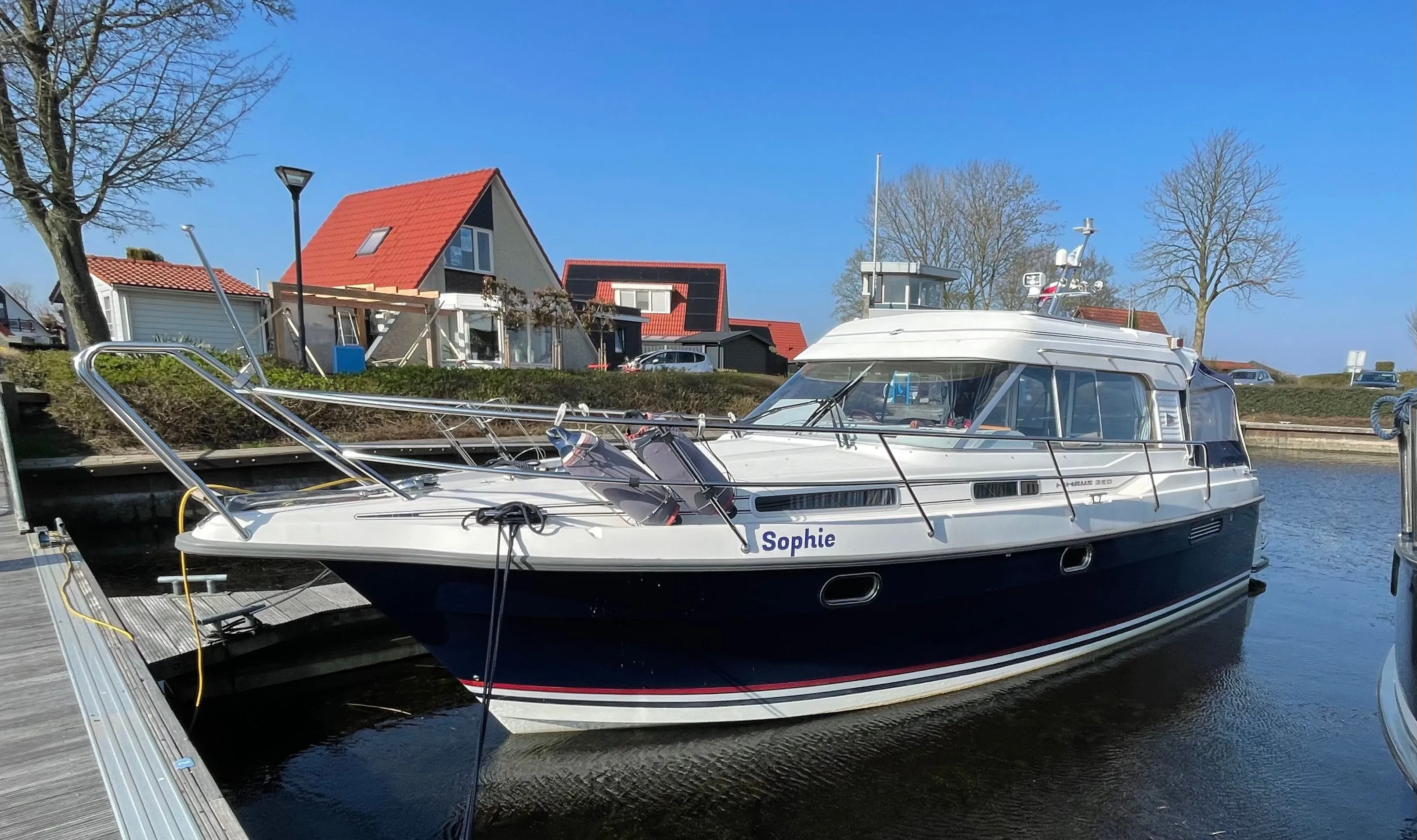Explore Hasselt on a 9.8m 2 Cabin Motor Yacht Rental