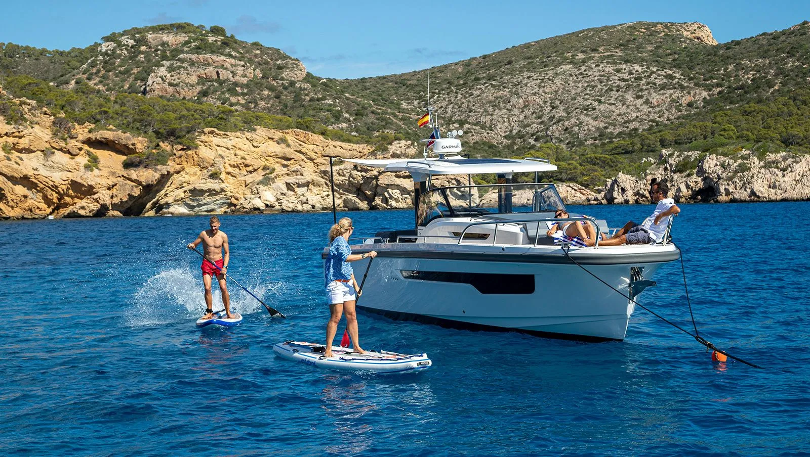 Ruddy Charter Boat