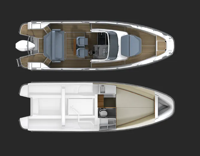 7.93m Pirovac Motor Yacht Nimbus T8 Hire