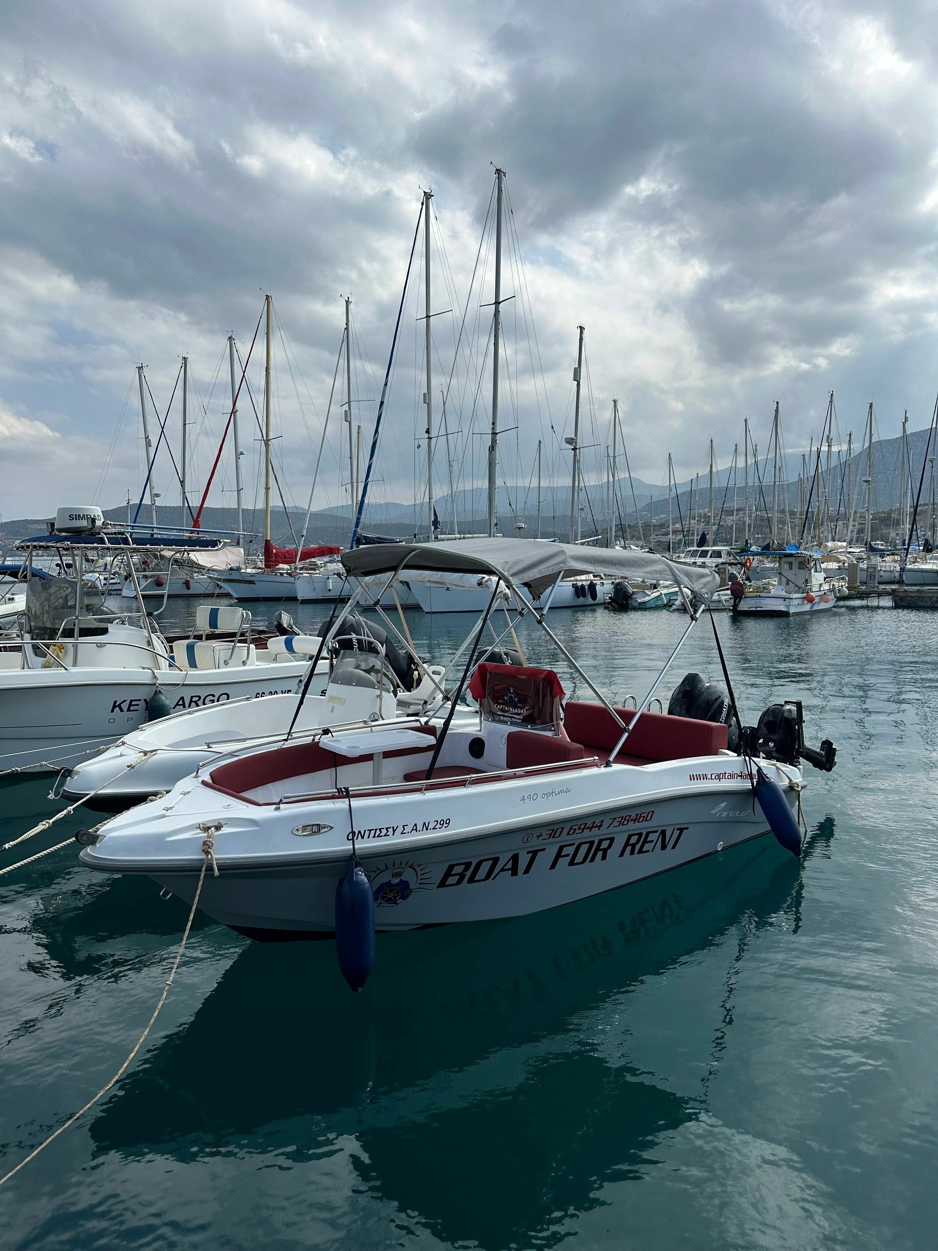 Charter a 4.96m Boat in Agios Nikolaos