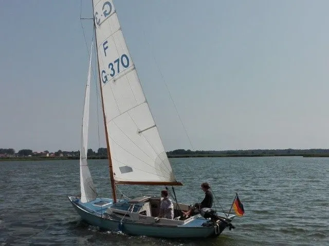 Explore Krummin on a 7.68m Rental Sailing Yacht Nordic Folkboat 370