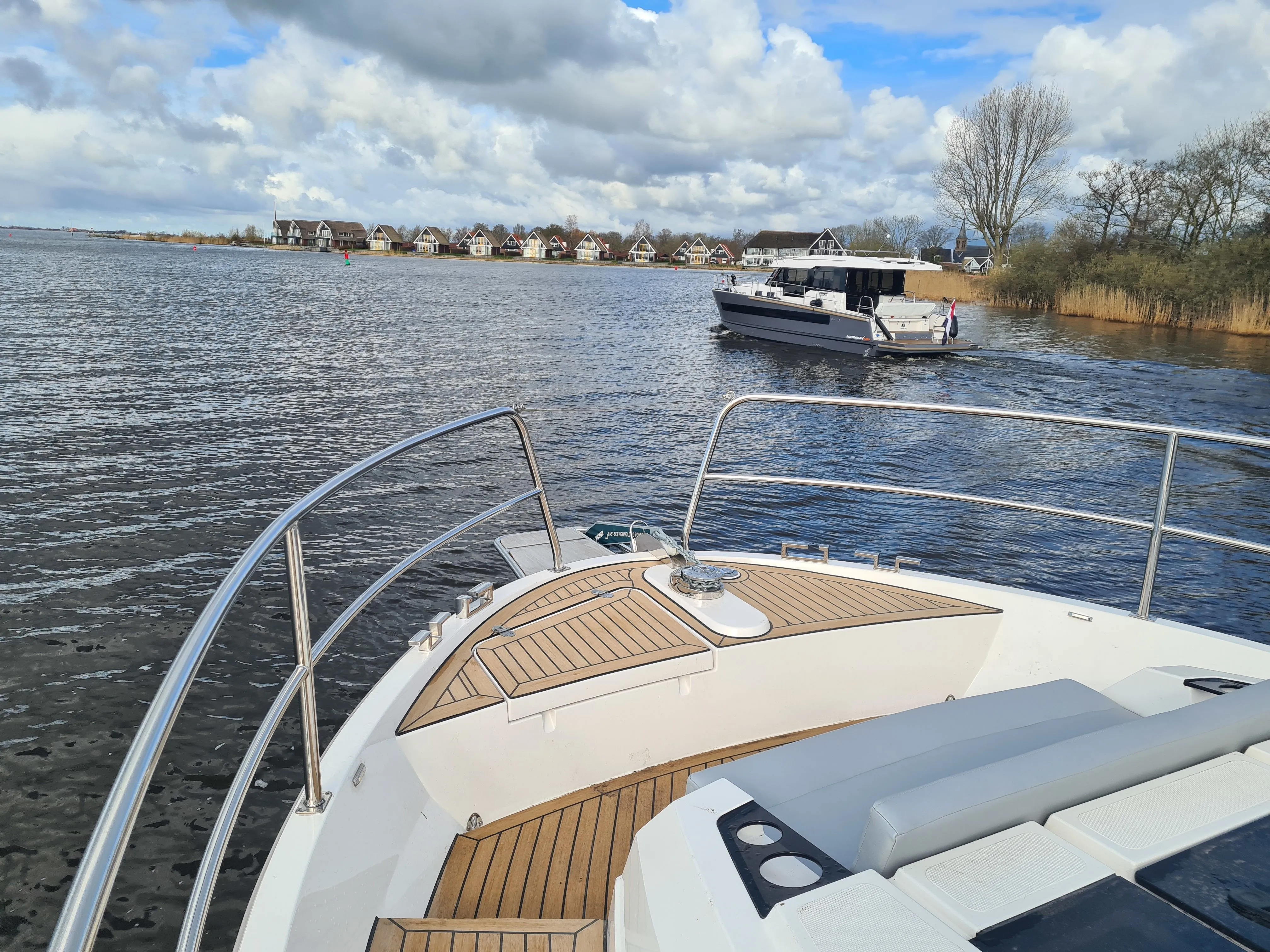 Explore Marknesse on a 12.26m Rental Boat