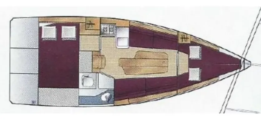 Rent a 7.62m Northman Maxus 26 Sailing Yacht in Gizycko