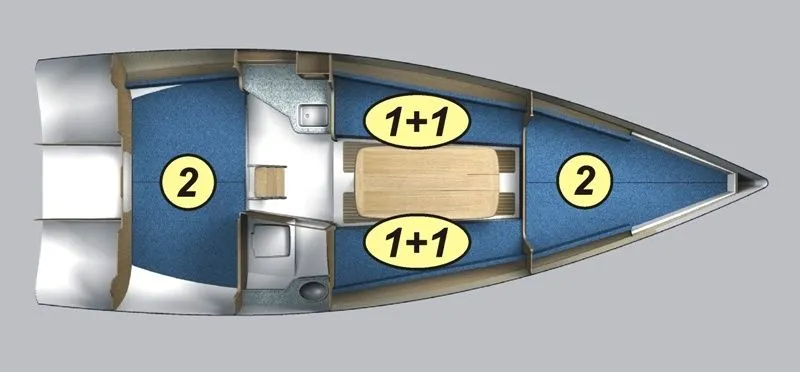 Rent a 9.44m Northman Maxus 28 in Węgorzewo