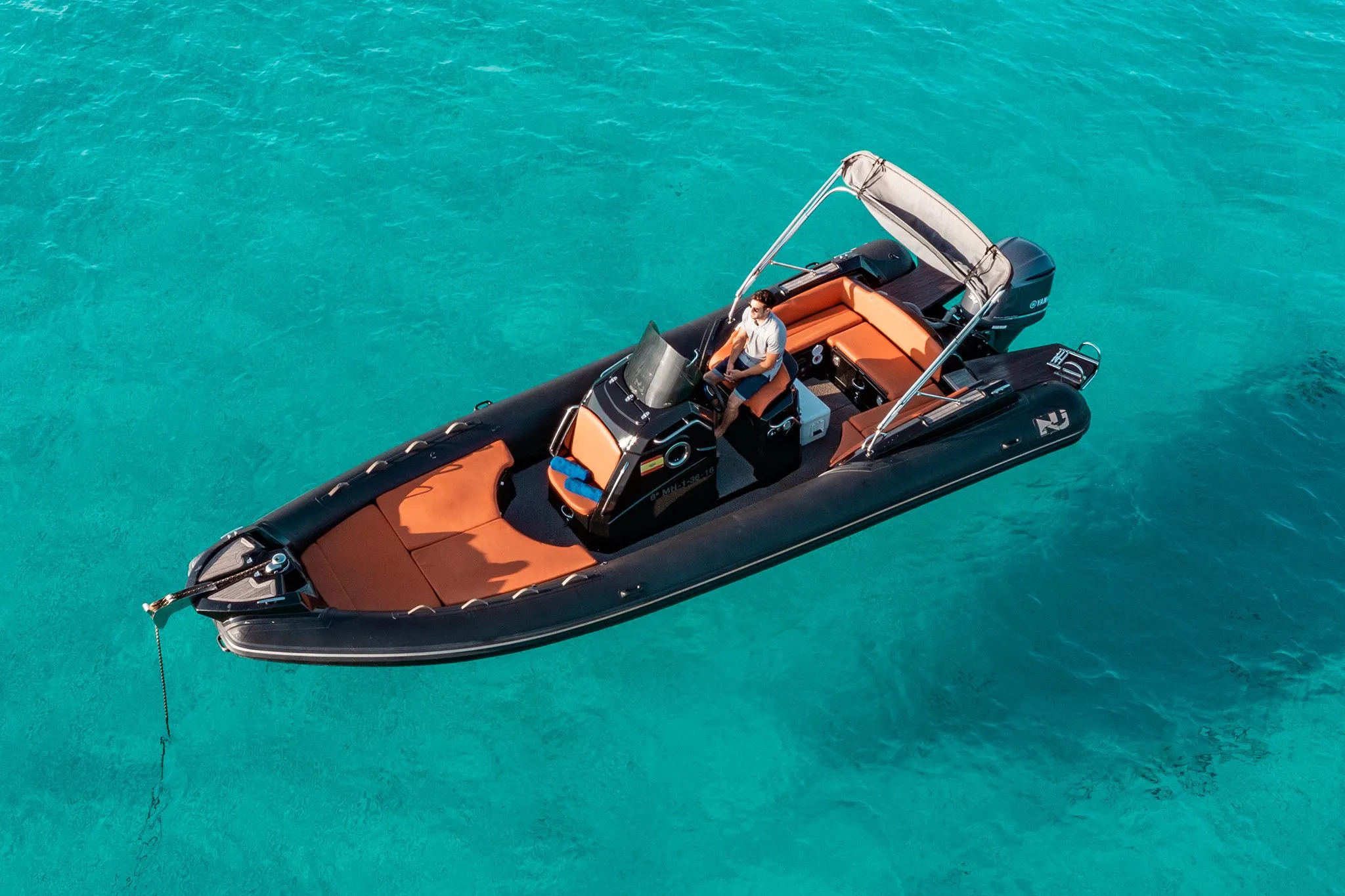 7.73m Ibiza Town Nuova Jolly 25 Hire