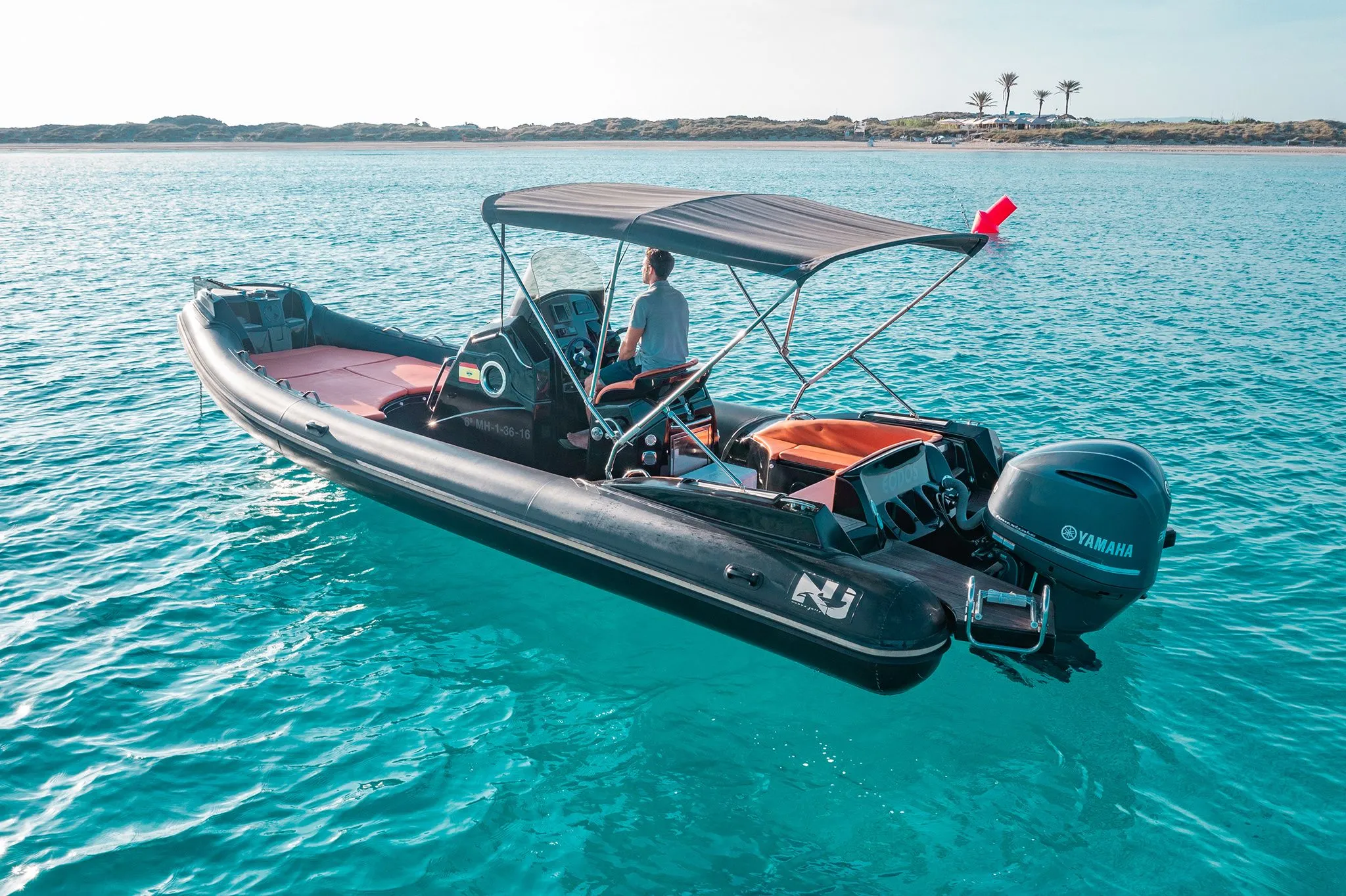7.73m Ibiza Town Nuova Jolly 25 Hire