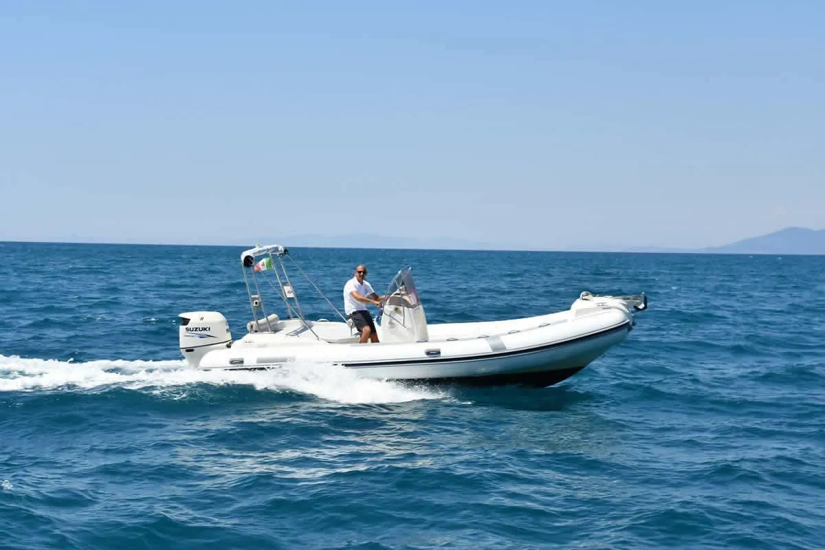 Explore Monte Argentario on a 6.7m Rental Motor Boat