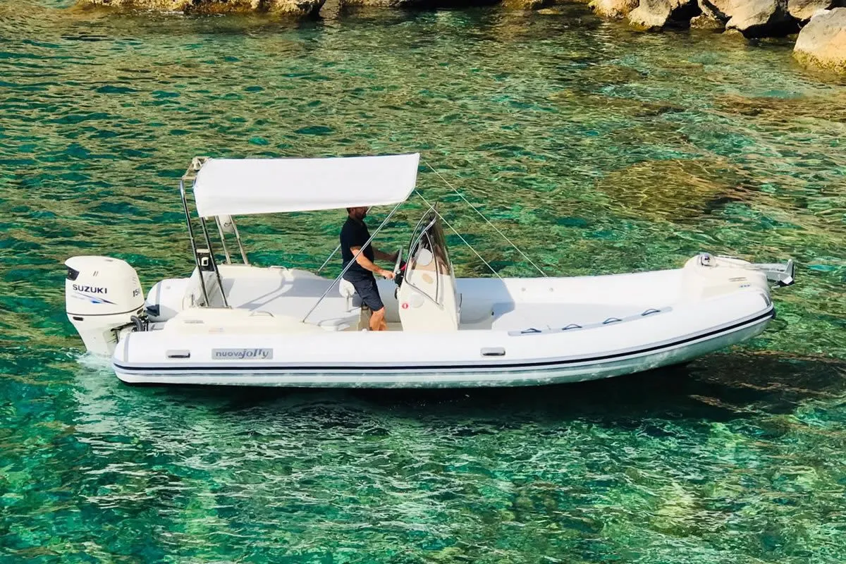 Explore Monte Argentario on a 6.7m Rental Motor Boat