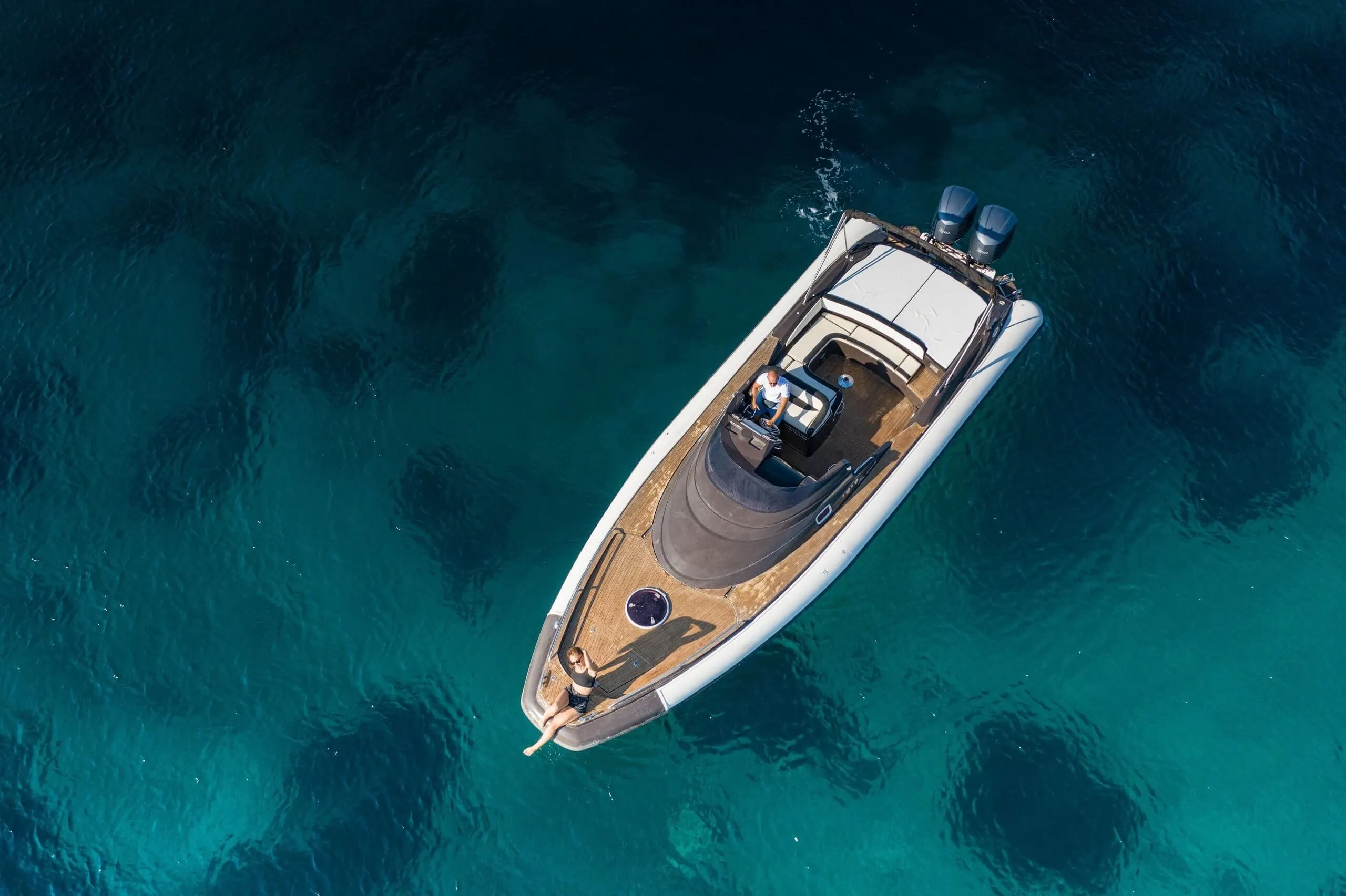 Explore Hvar on a 10.7m Nuova Jolly Prince 35 Motor Boat Rental